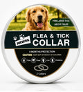Premium Flea & Tick Collar for Large Dogs | 8-Month Protection (2-Pack)